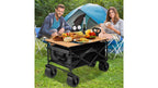 Foldable Garden Trolley Cart - in use