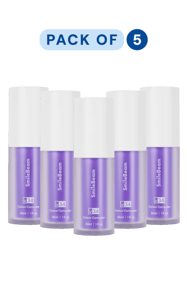 Colour-corrector teeth serum - Five Pack