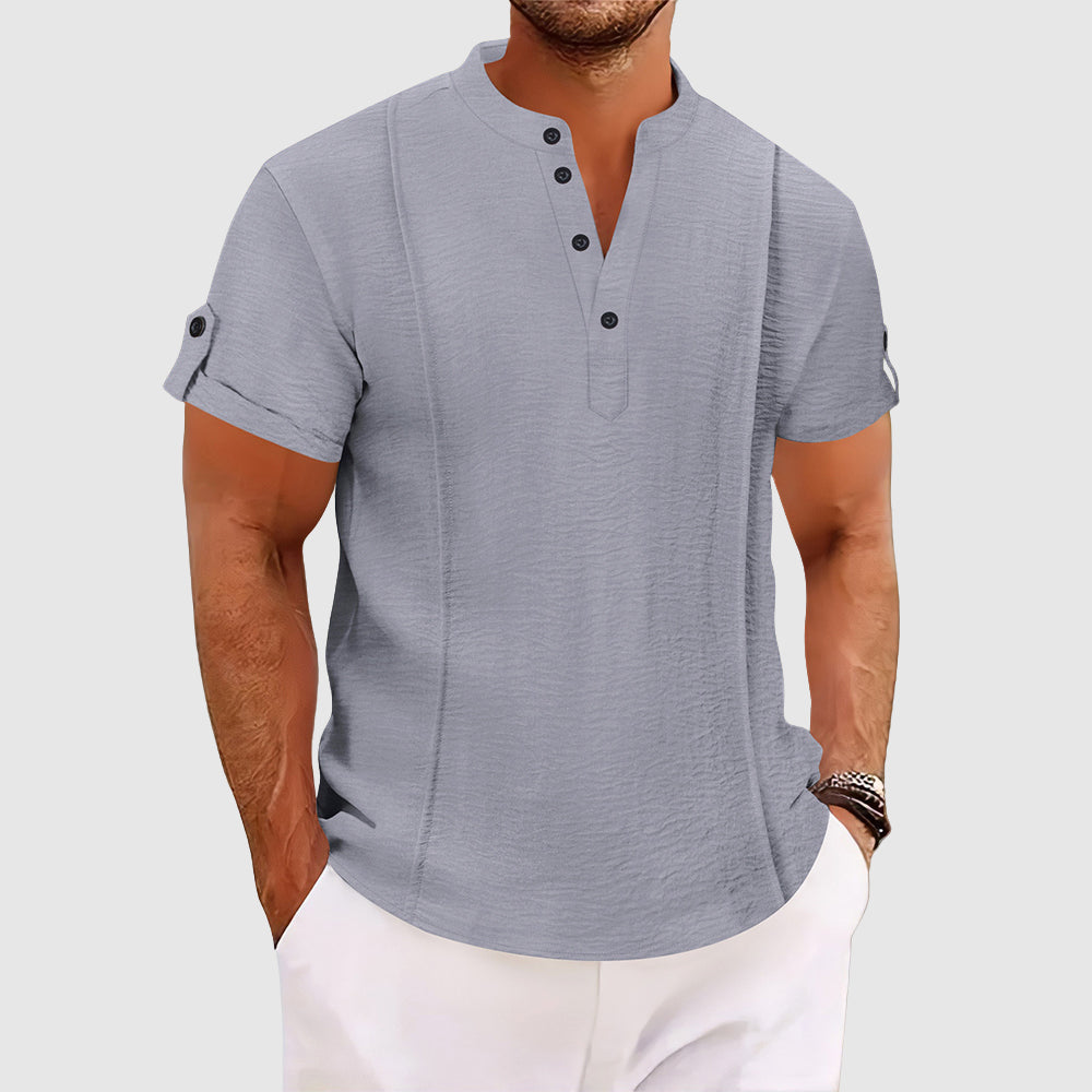 Women's Alessandro Veneti Coastal Breeze Shirt | Satin-like poly-blend for superior comfort 1