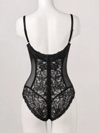 Women's Sexy Lace Backless Jumpsuit – Slim Fit Bodycon Dress