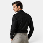 Classic Collection | Men's Shirt in Crisp White Cotton with Tailored Fit | Versatile Style for Any Occasion
