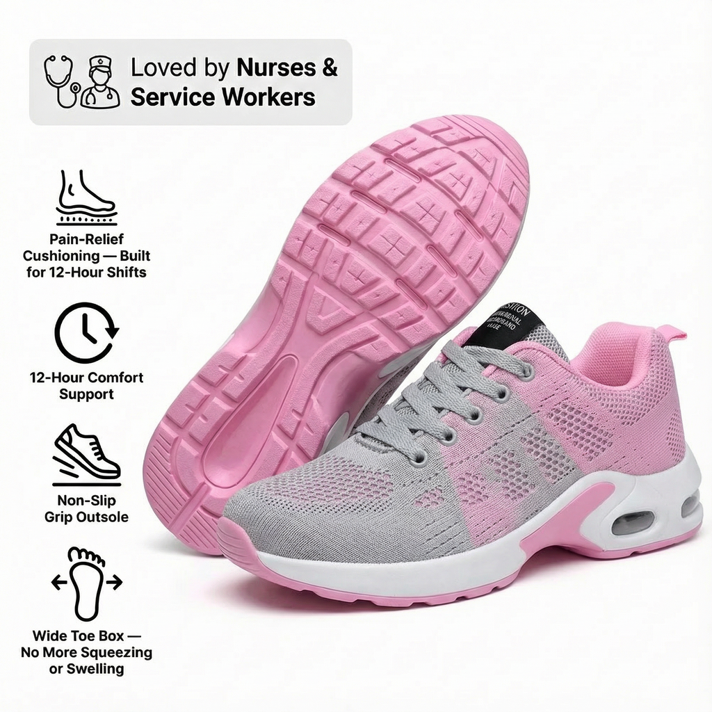 Breathable Comfort Shoes — Shock-Absorbing