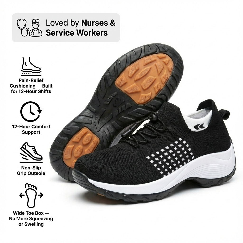 Ergonomic Comfort Shoes — All-Day Support