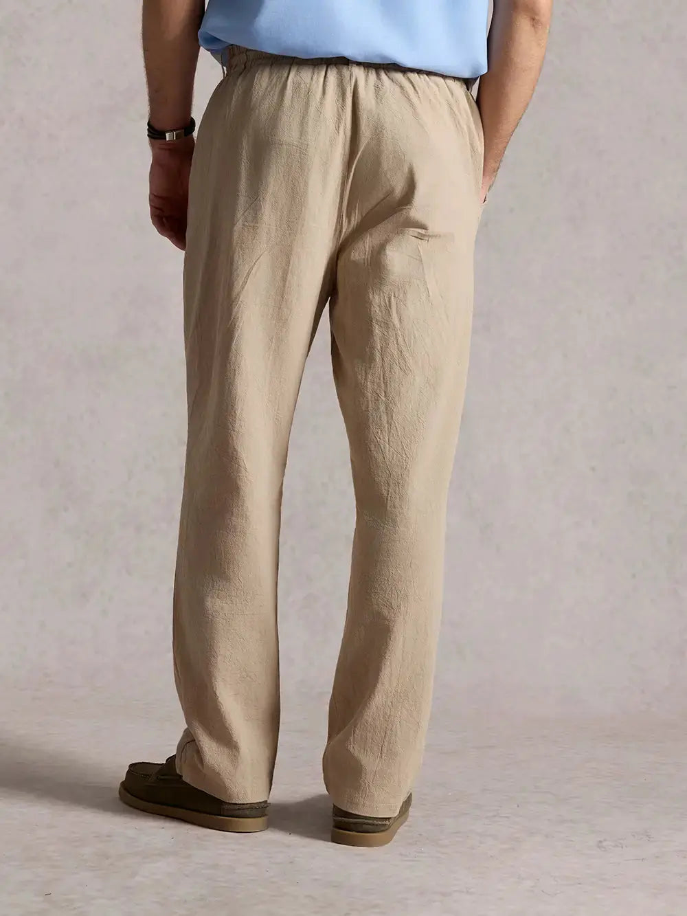 Men's Lounge Pants — Elastic Waist, Breathable