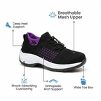 Comfort Work Shoes | Non-Slip Design with Arch Support | Lightweight Footwear for All-Day Relief