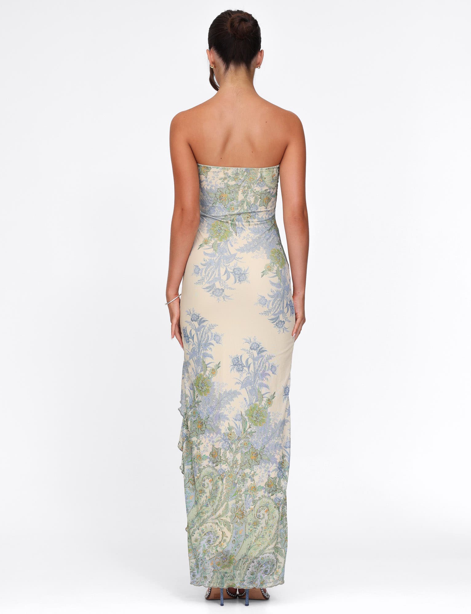 Black Maxi Dress with Flowing Silhouette – Versatile Long Dress...