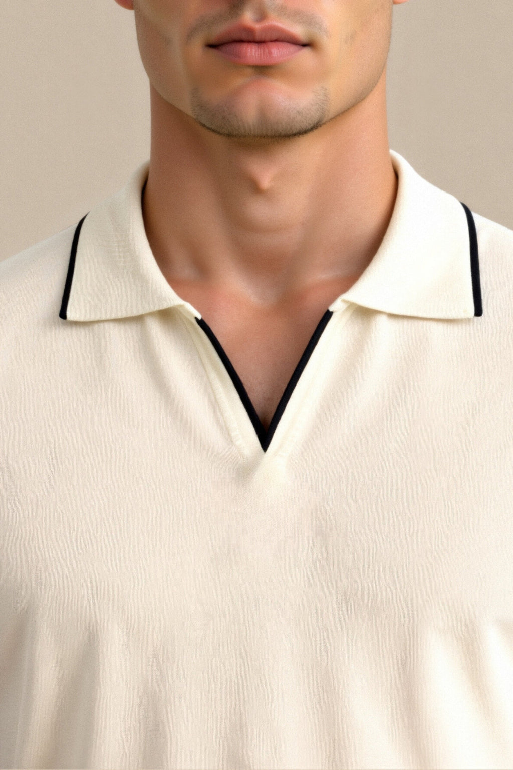 Polo T Shirt Men with Slim Fitted Design – Breathable Cotton
