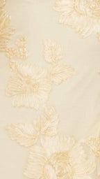 Elegant Mini Dress | Women's Summer Dress with Sheer Flounce Sleeves | Floral Mesh Design for Sophisticated Charm