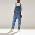 Man wearing urban utility overalls