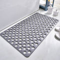 Gray non-slip shower mat