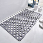 Gray non-slip shower mat