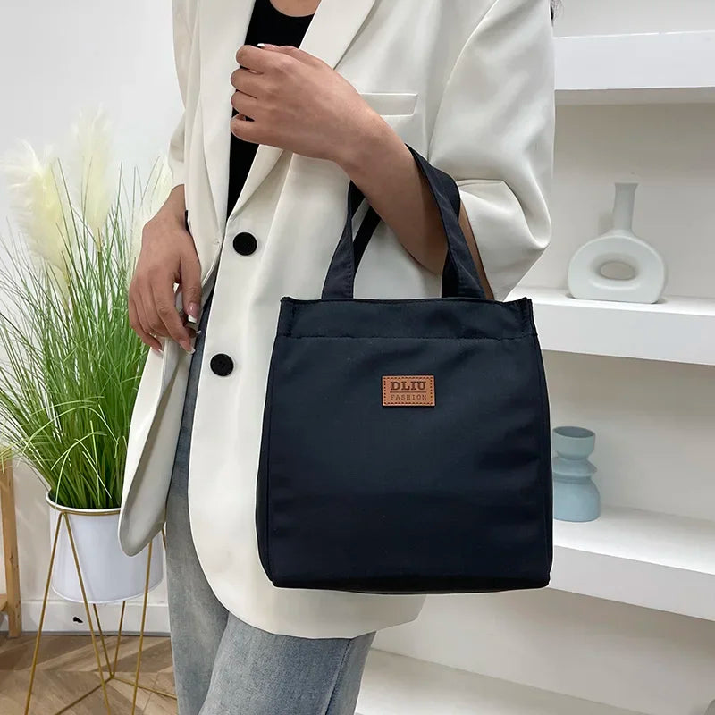 Insulated Lunch Bag – Large Capacity Tote with Aluminum Foil...