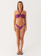 Women's Kivara Collection | Bikini Top with Halter Neck Tie & Secure Fit | Stylish Swimwear for Effortless Beach Days |  4