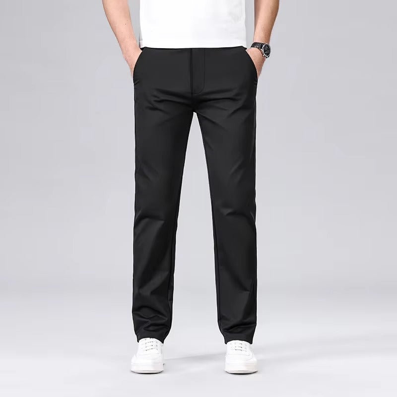 Women's Lorenzo Vitali Clean Cut Casual Chino Pants | Fit: Straight leg 2