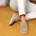 Men's Suede Loafers – Slip-On Smart Casual Boat Shoes