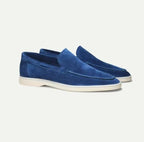 Men's Suede Loafers – Slip-On Smart Casual Boat Shoes