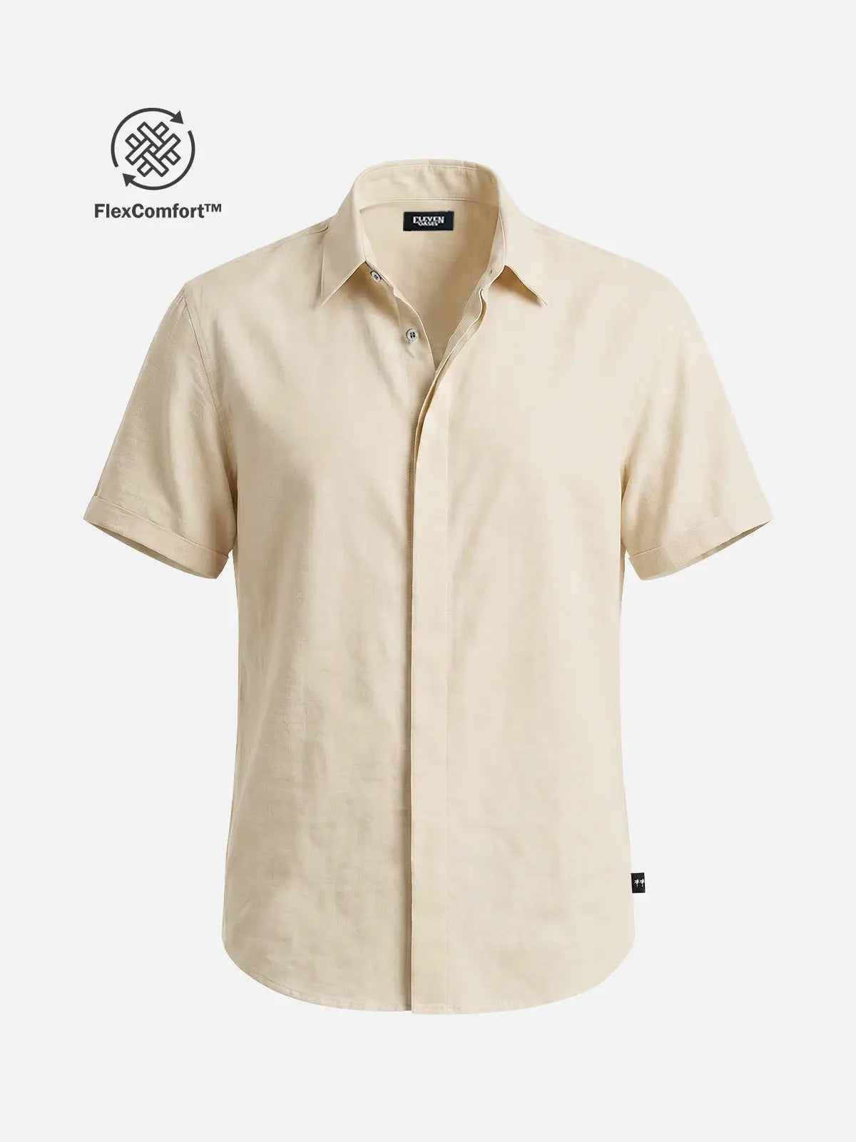 Men's Classic Short-Sleeve Shirt — Comfort Stretch