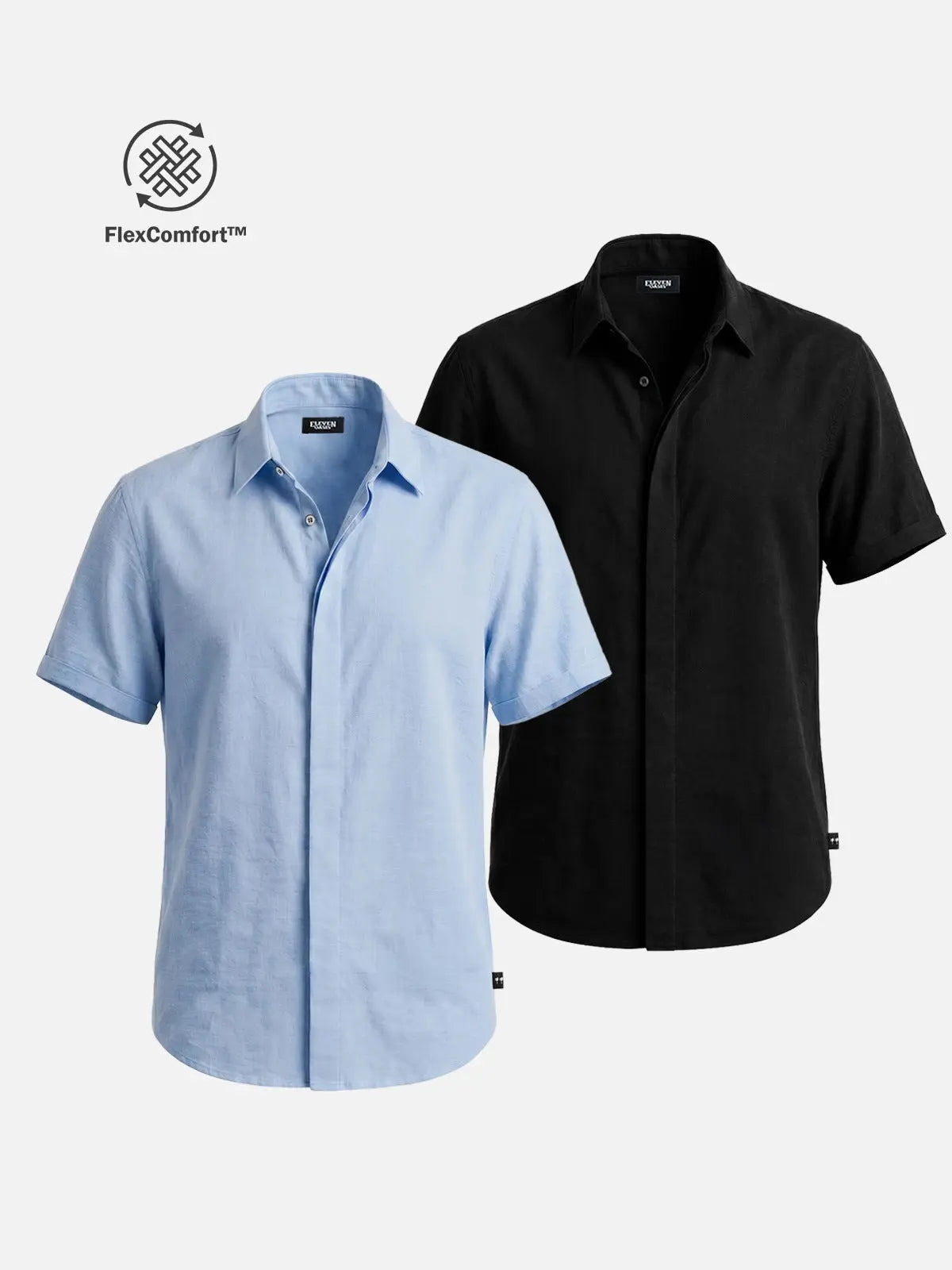 Men's Classic Short-Sleeve Shirt — Comfort Stretch