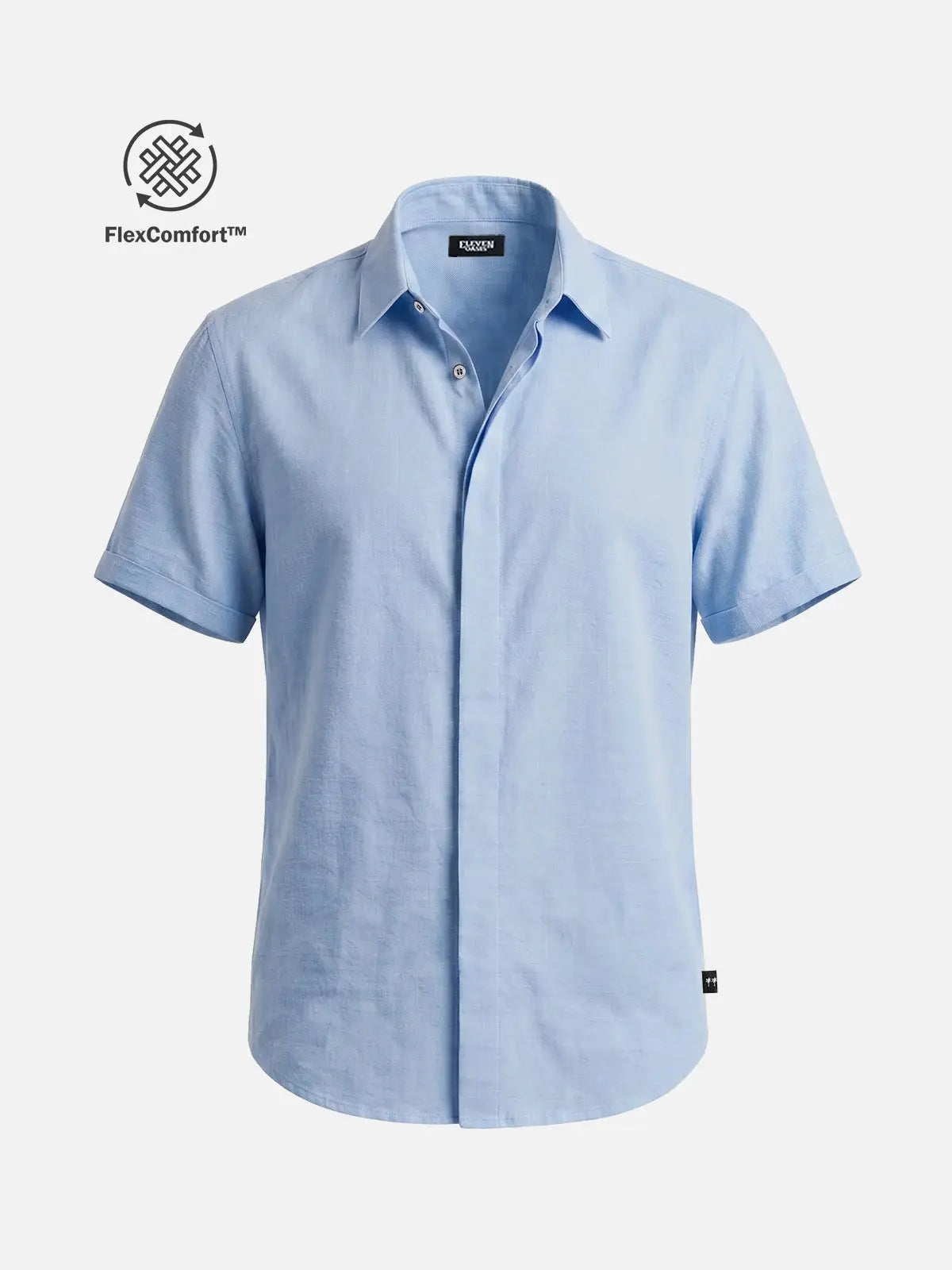 Men's Classic Short-Sleeve Shirt — Comfort Stretch