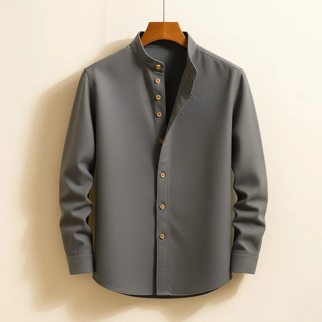 Women's Oliver | Stylish Casual Men's Dress Shirt | Long Sleeve Design: Perfect for layering or wearin 3