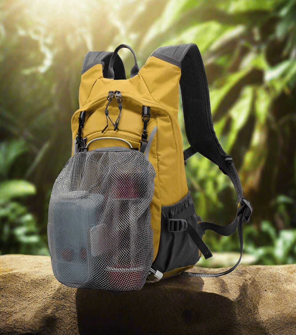 20L waterproof hiking backpack detail