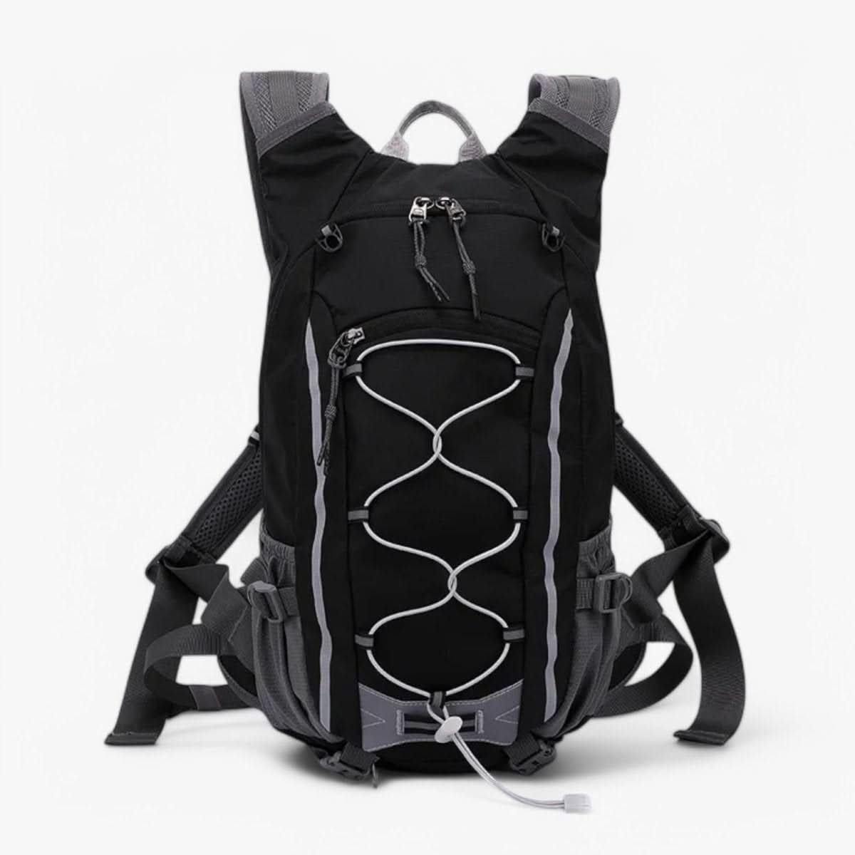 20L waterproof hiking backpack reflective details