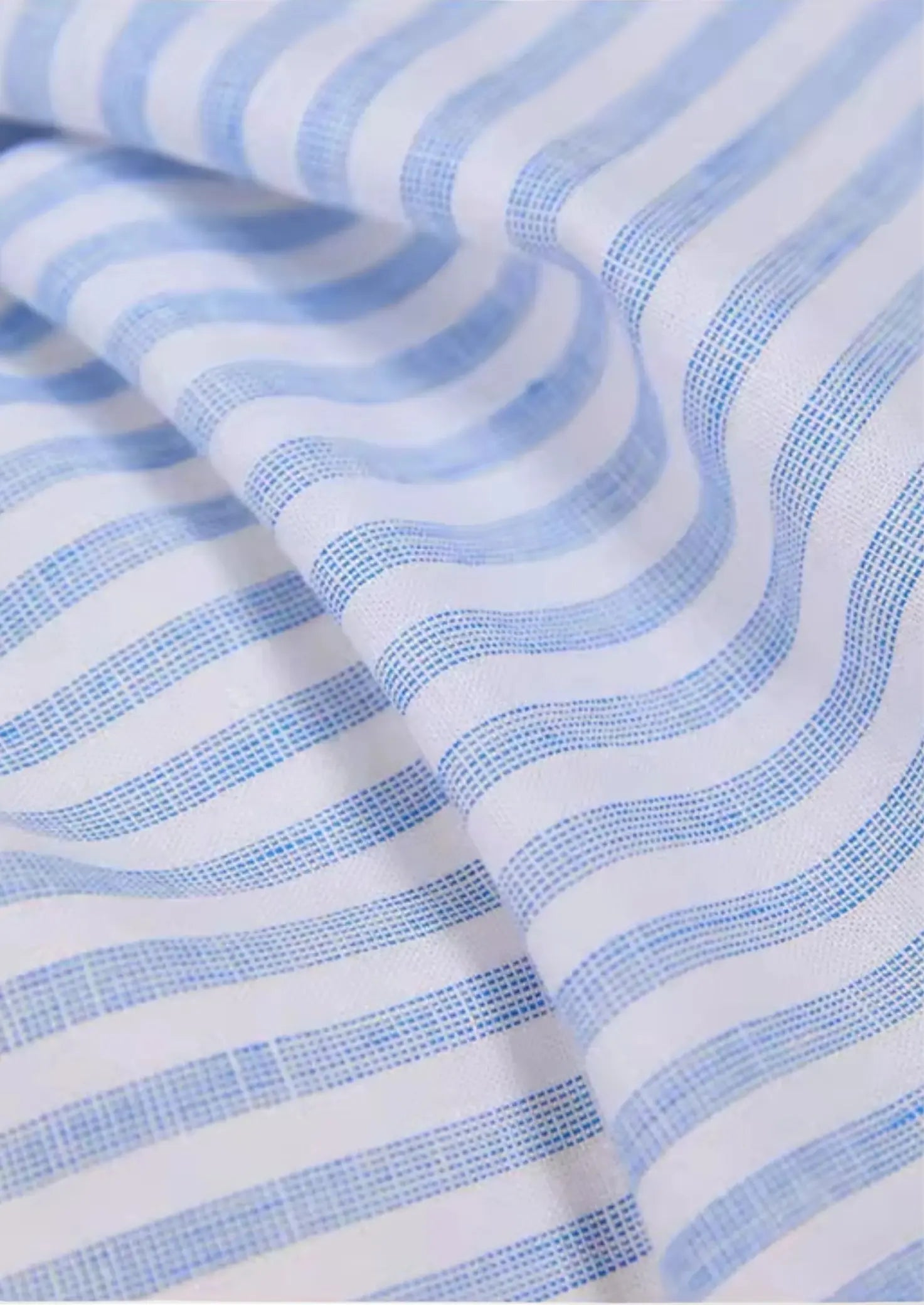 Women's Portofino Striped Coastal Shirt - Light Blue 4