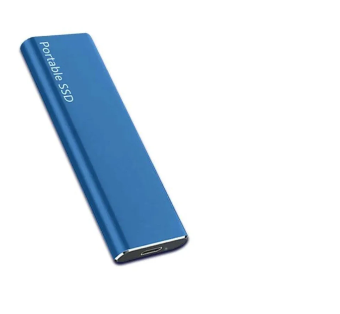 4TB portable hard drive in Blue