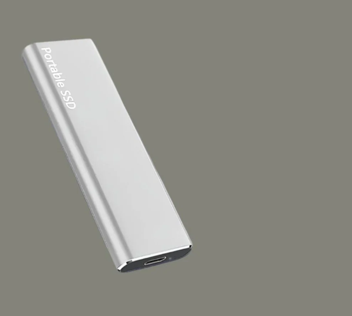 4TB portable hard drive in Silver