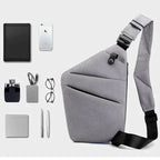 SecureTravel | Anti-Theft Sling Bag for Women with Cut-Resistant Design | Comfortable and Organized Travel Companion