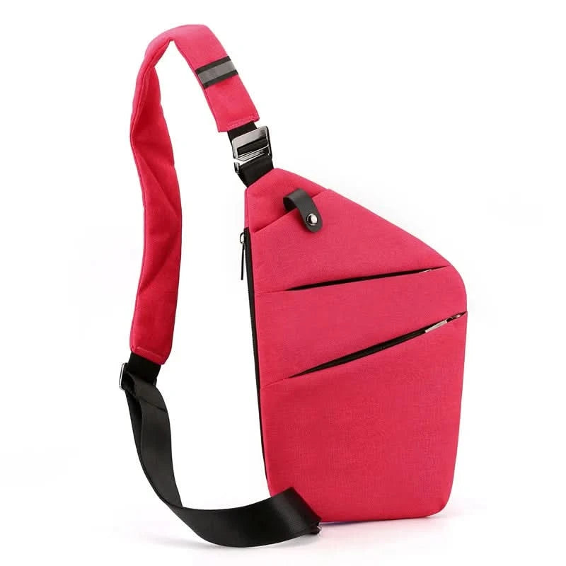 Secure Travel | Anti-Theft Sling Bag with Cut-Resistant Design | Organized & Comfortable for Safe Journeys