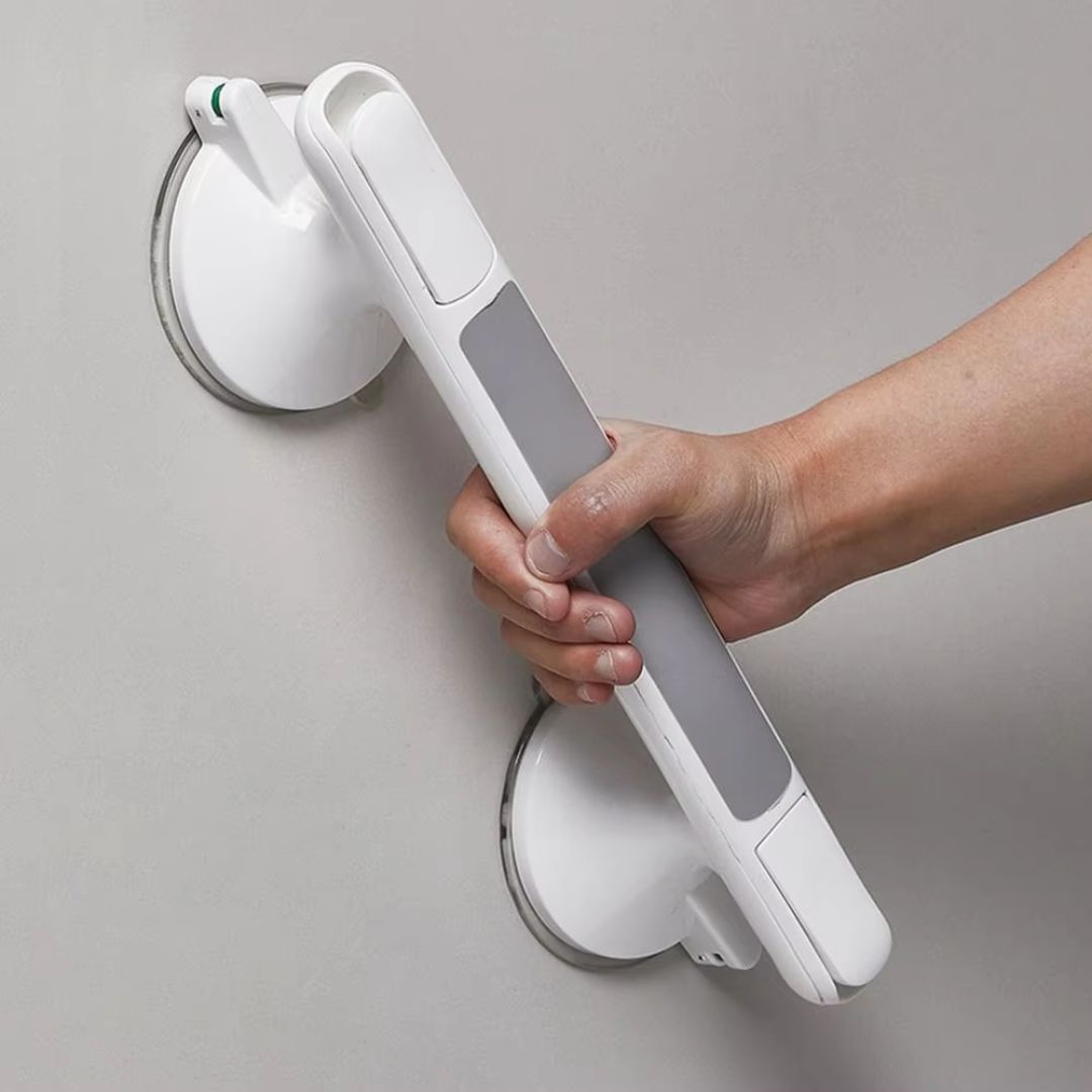 Shower grab bar