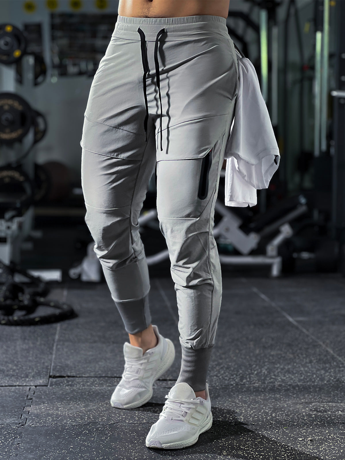 High-Rib Cargo Jogger — Athletic Sweatpants