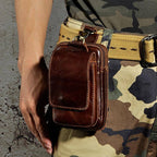 Stylish Men's Waist Bag with Adjustable Strap & Durable Leather Design | Convenient Storage for Everyday Use