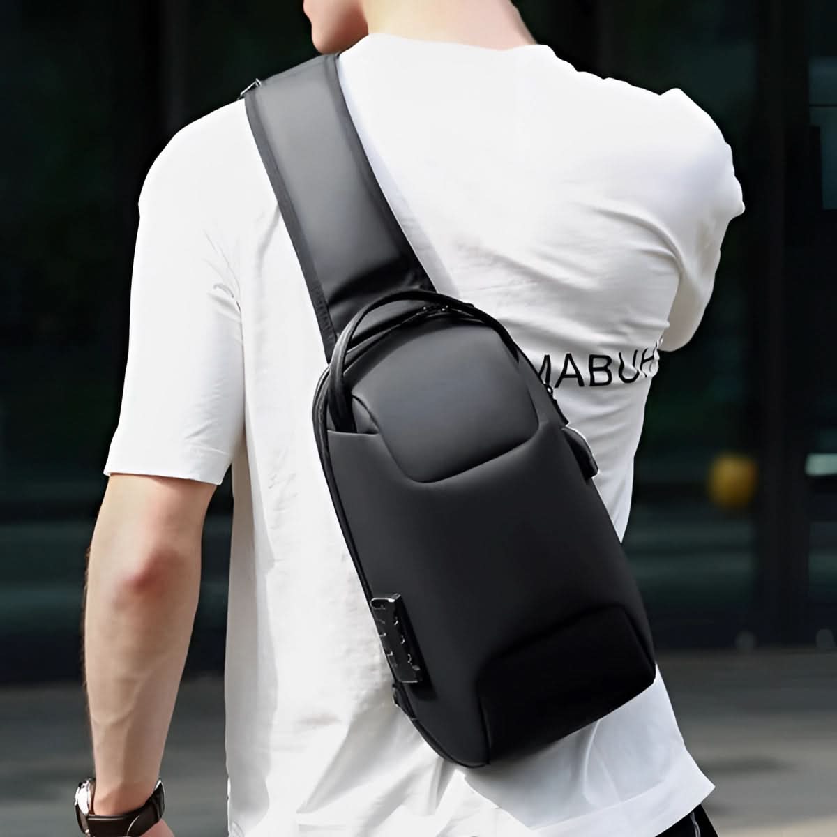 UrbanTech | Travel Laptop Backpack with Anti-Theft & USB Charging | Waterproof Design for Daily Convenience