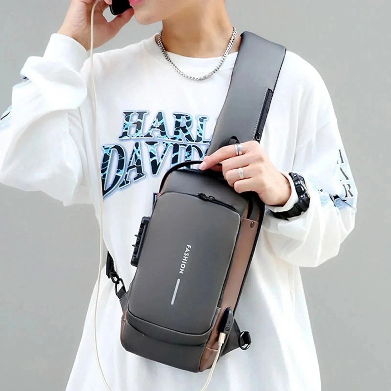 UrbanTech | Travel Laptop Backpack with Anti-Theft & USB Charging | Waterproof Design for Daily Convenience