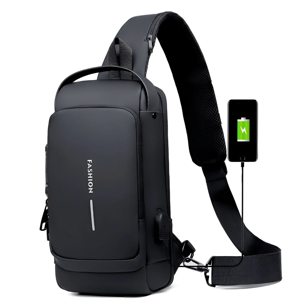 UrbanTech | Travel Laptop Backpack with Anti-Theft & Waterproof Design | USB Charging for Daily Convenience