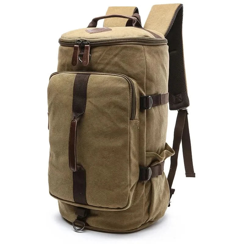 Versatile Canvas Duffle Bag | Men's Duffle Bag with Large Capacity & Dual Carry Options | Stylish Travel Companion for Everyday Use