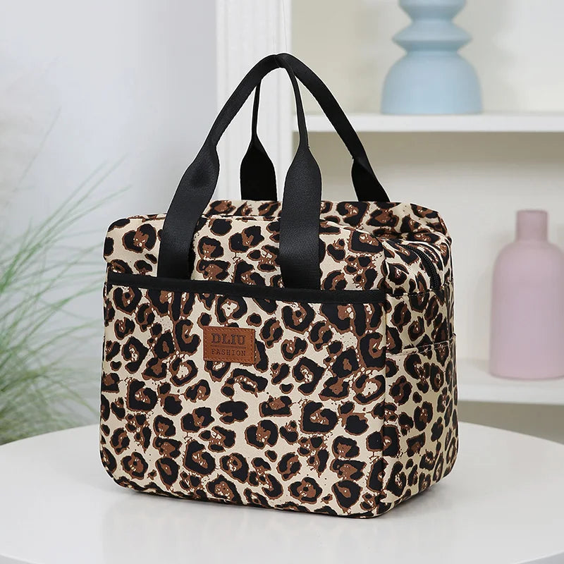 Versatile Insulated Lunch Bag – Durable Nylon with Large Capacity...