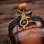 Vexton | Men's Waist Bag with Adjustable Strap & Durable Leather Design | Stylish Carrying Solution for Everyday Essentials