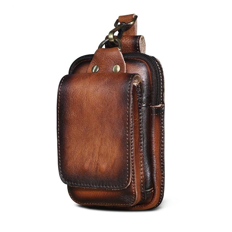 Vexton | Men's Waist Bag with Adjustable Strap & Durable Leather Design | Stylish Carrying Solution for Everyday Essentials