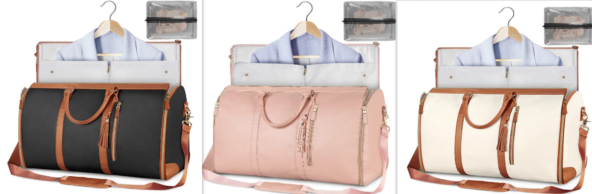 Spacious waterproof travel duffle bag