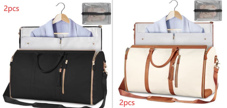 Large foldable waterproof travel duffle tote