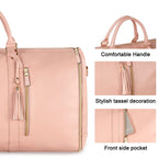 Women's foldable weekender duffle tote bag