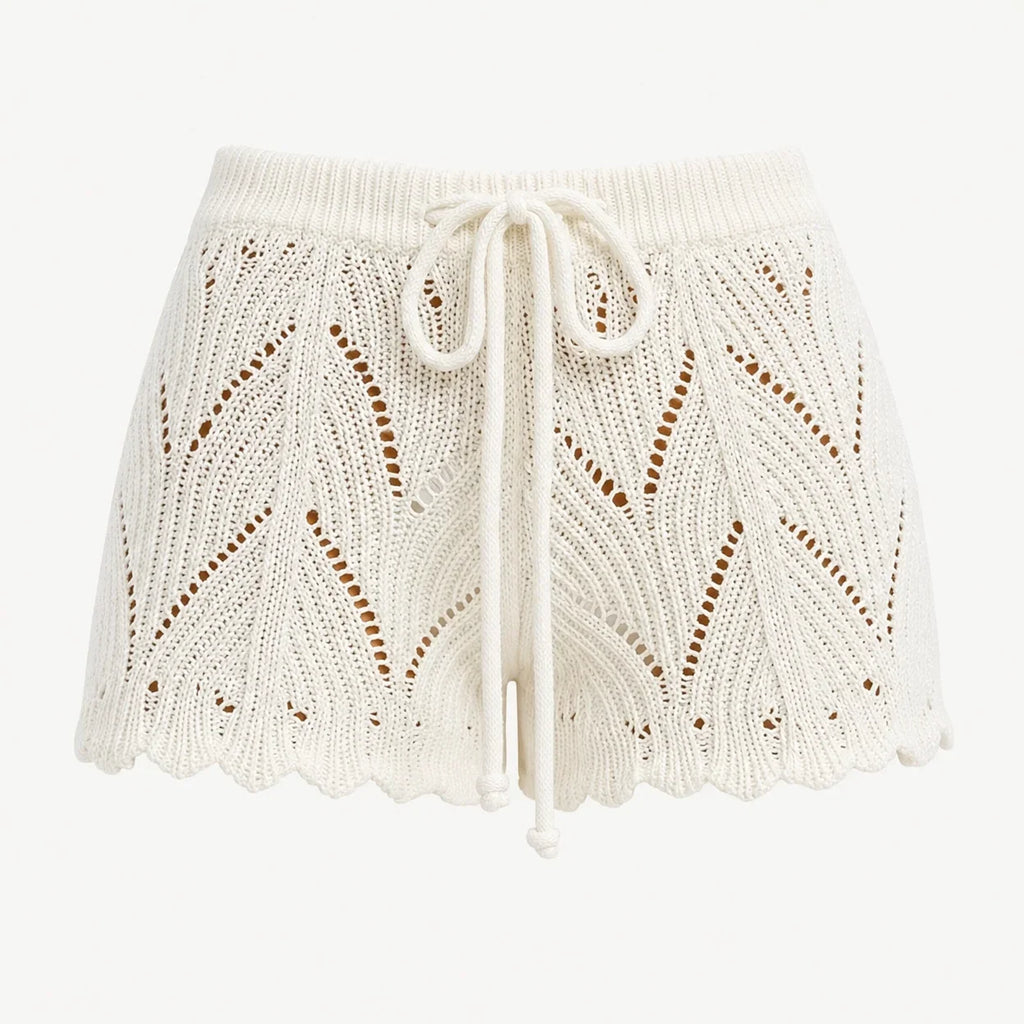 Women's Sexy Knit Hollow Out Beach Cover-Up Pants – Summer Bikini...