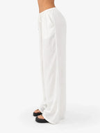 Women's Wide-Leg Linen Pants – Casual Loose Straight-Leg Summer...